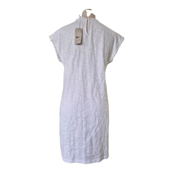 Boden White‎ Cotton Cutwork Jersey T-shirt Dress Size 6R Eyelet New with Tag - Picture 2 of 7